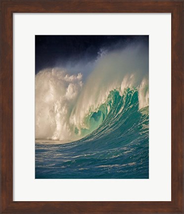 Framed Waimea, Oahu Print