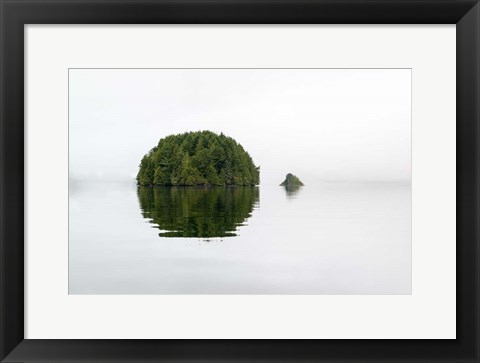 Framed Islands Print