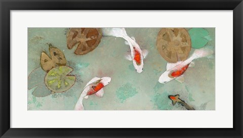 Framed Floating Motion III Print