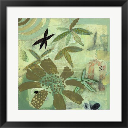 Framed Floral Fantasies 2 Print