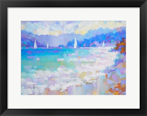 Framed Mediterraneo Print