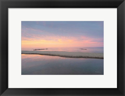 Framed Lake Superior Beach IV Print