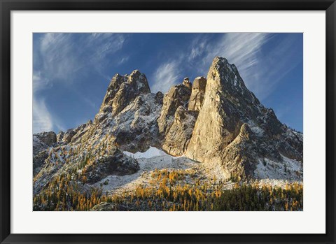 Framed Liberty Bell Mountain II Print