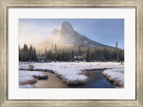 Framed Liberty Bell Mountain I Print