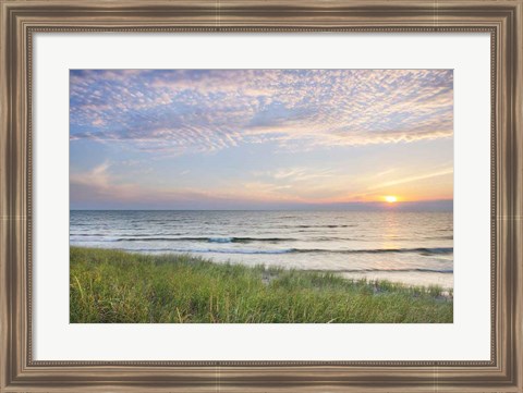 Framed Lake Michigan Sunset II Print