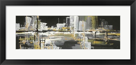 Framed Urban Gold III Print