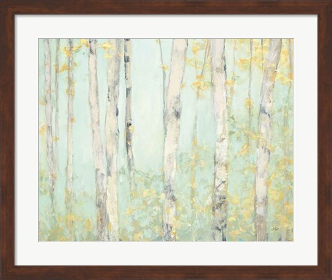 Framed Spring Birches Print