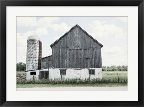 Framed Weathered III Print