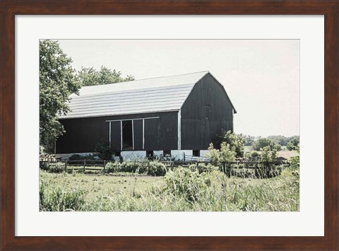 Framed Weathered II Print