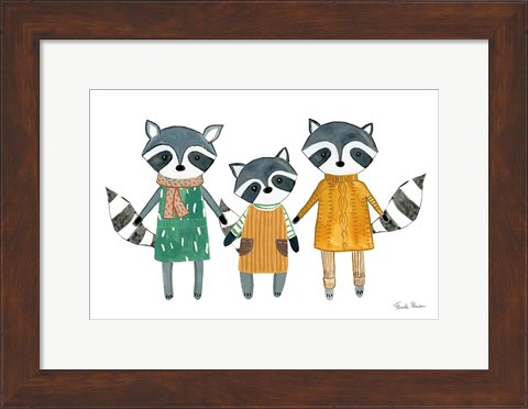 Framed Neighborhood Pals X Print