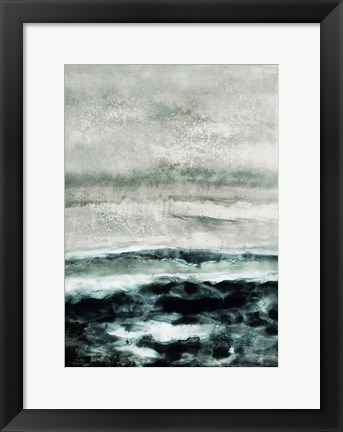 Framed Abstract Waterscape Print