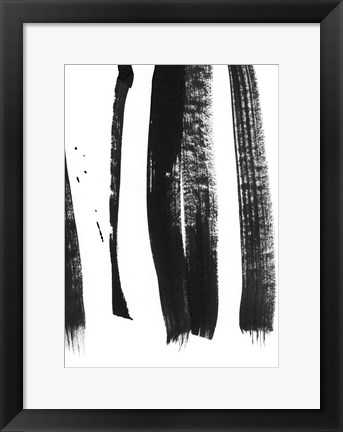 Framed Black on White 3 Print