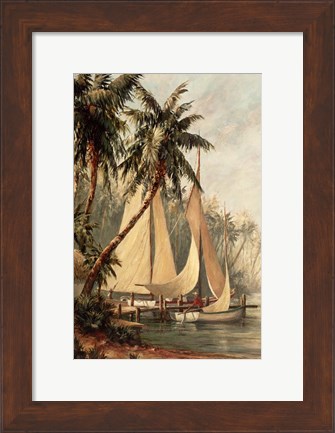 Framed Rum Cay Print