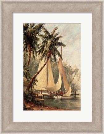 Framed Rum Cay Print