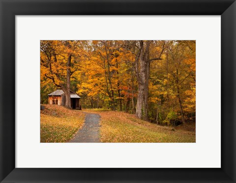 Framed Autumn Home Print