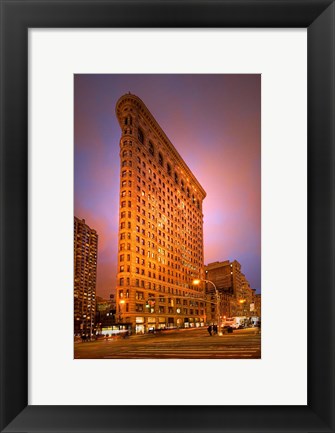 Framed Dramatic Flatiron Print