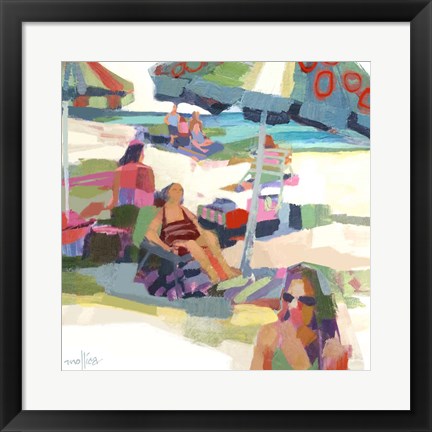 Framed Shades of Summer Print