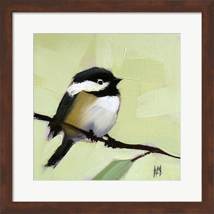 Framed Chickadee No. 143 Print