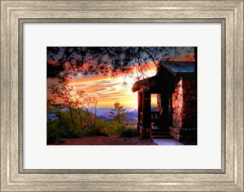 Framed Grand Canyon Cabin Print