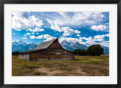 Framed Grand Teton Barn I Print