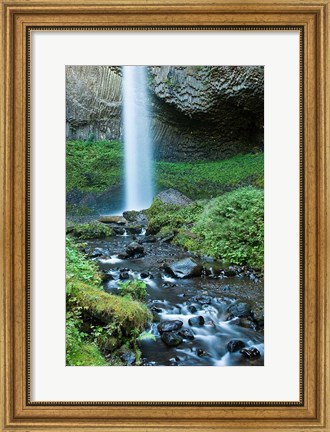 Framed Oregon Waterfall Print