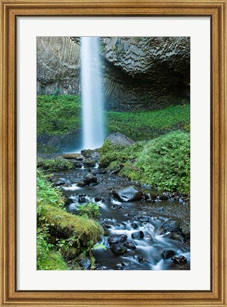 Framed Oregon Waterfall Print