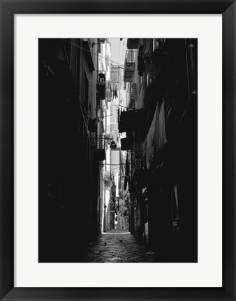 Framed Alley Print