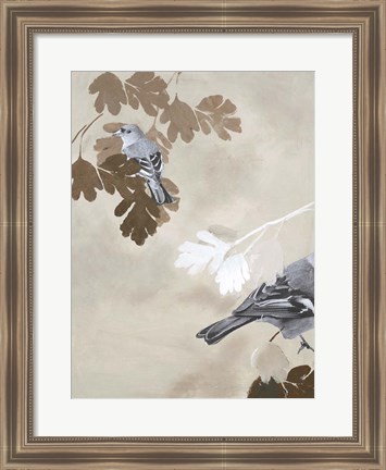 Framed Bird 3 Print