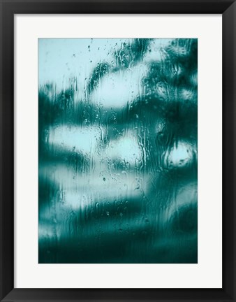 Framed Blue Motion Print