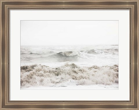 Framed Breaking Waves Print