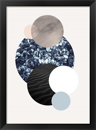 Framed Circles 2 Print