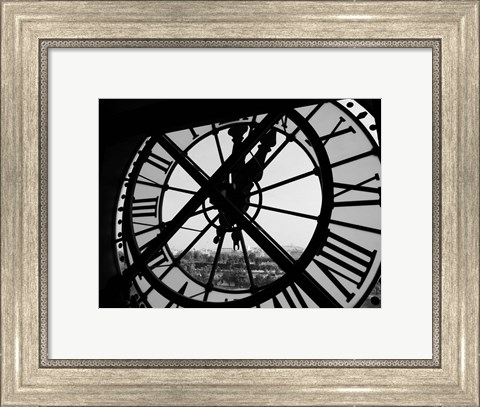 Framed Clock Tower Print