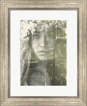 Framed Eyes of Light Print