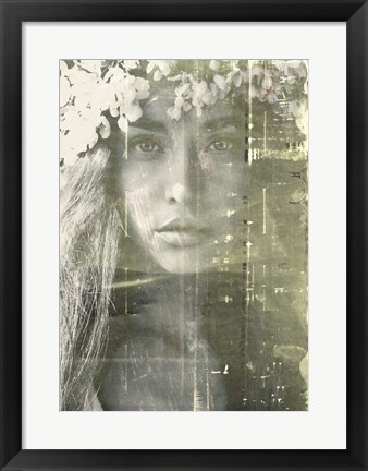 Framed Eyes of Light Print