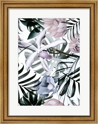 Framed Jungle Fashion 2 Print