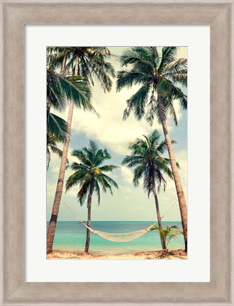 Framed Palm Sky 3 Print