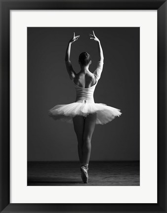 Framed Pirouette Print