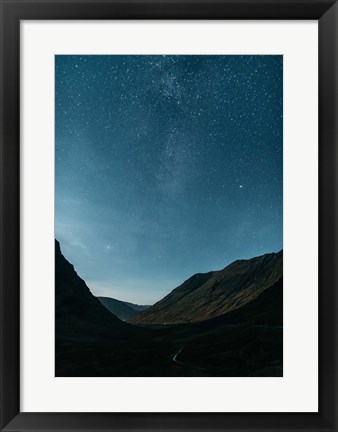 Framed Star Light Print