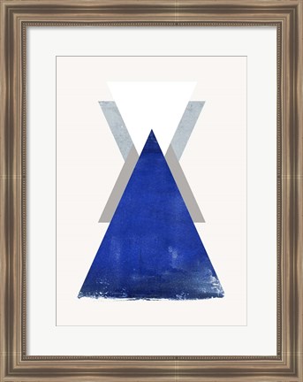 Framed Triangle 2 Print
