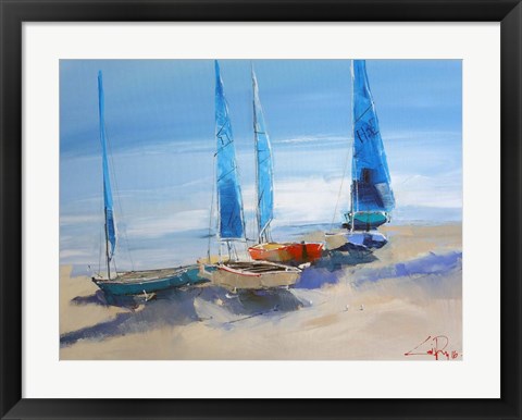 Framed Before The Sail Print