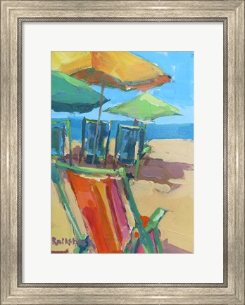 Framed Beach Days Print