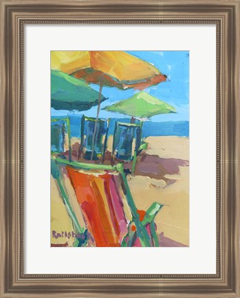 Framed Beach Days Print