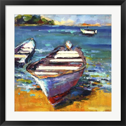 Framed Boat Print