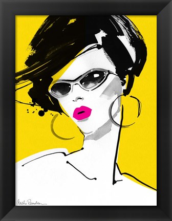 Framed Sunglasses Print