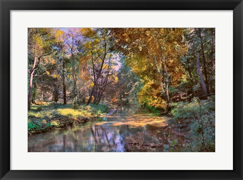 Framed Autumn in the Afternoon Print