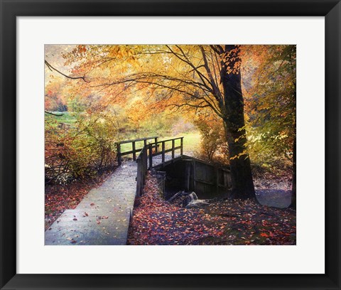 Framed Foot Bridge Print