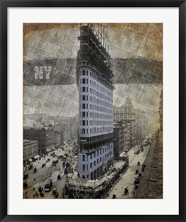 Framed New York I Print