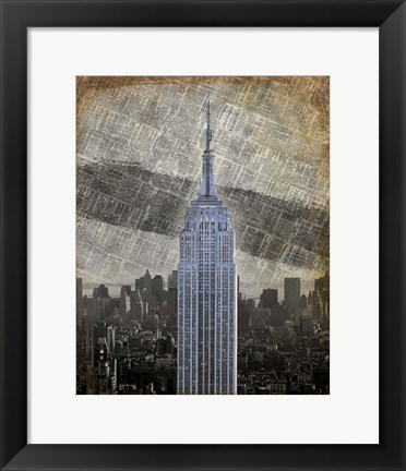 Framed New York II Print