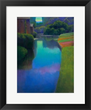 Framed Dusk at Contevoir Print