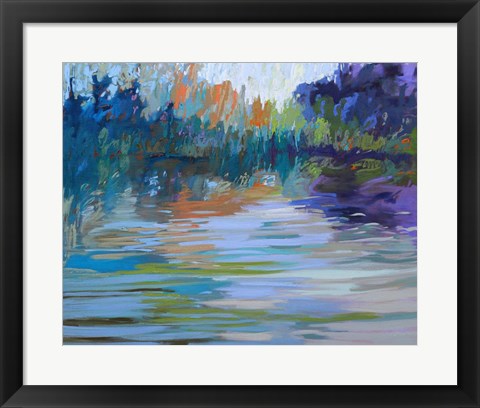 Framed Waterways VI Print